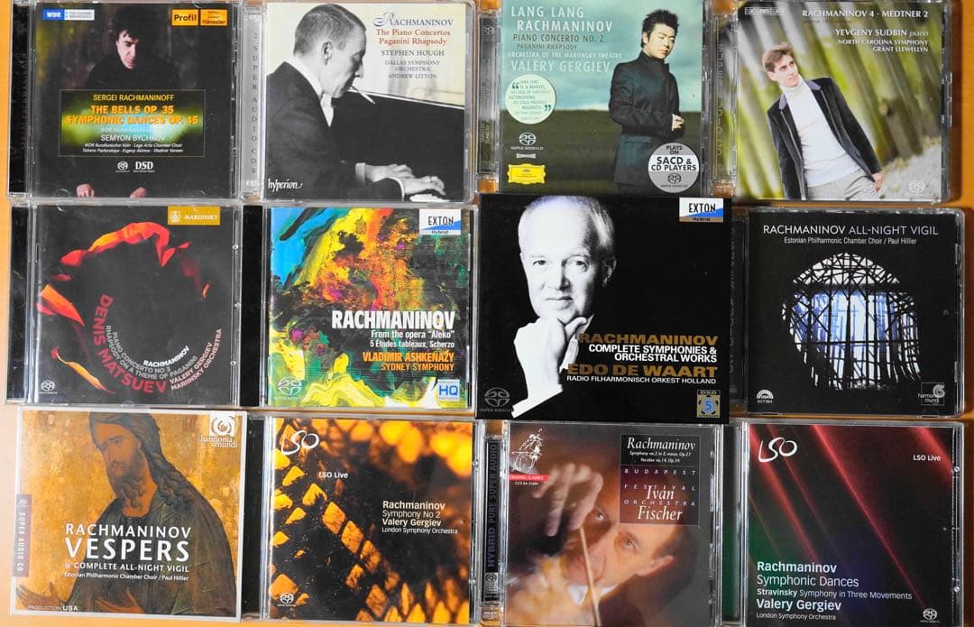 ラフマニノフ Hybrid SACD詰め合わせ
