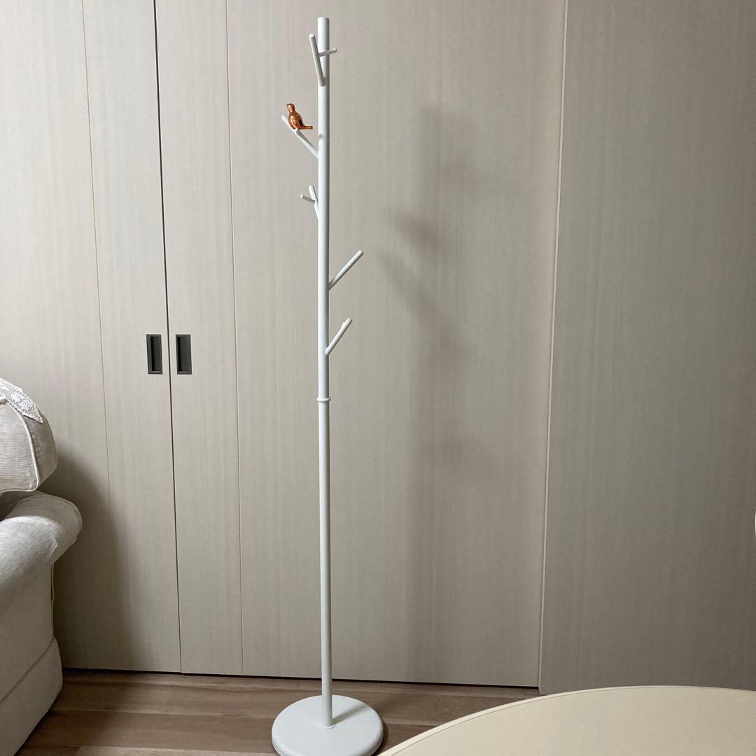 Francfranc カナリー　コートハンガー　ホワイト