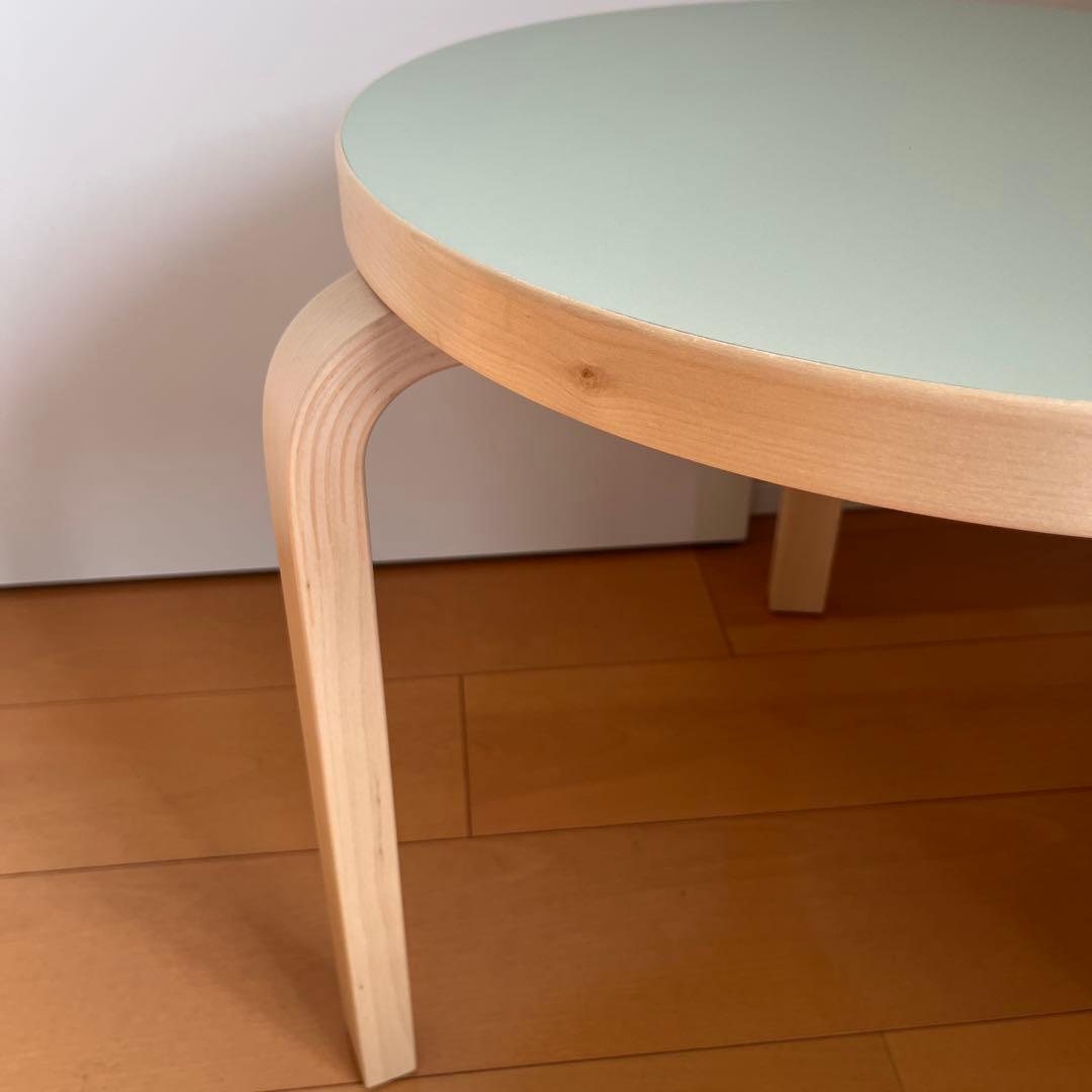 scope別注　artek 90D スツール　サイドテーブル　ピスタチオ