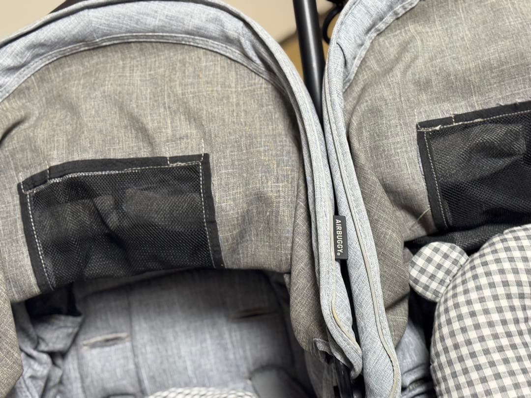 エアバギーココダブル　双子用ベビーカー　静岡県西部発 綺麗