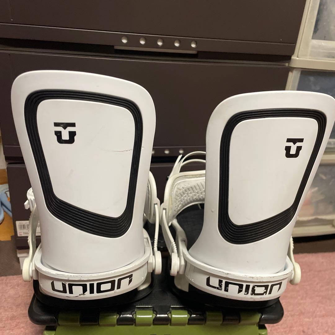 UNION ULTRA 22-23 Mサイズ スノボ ビンディング ホワイト