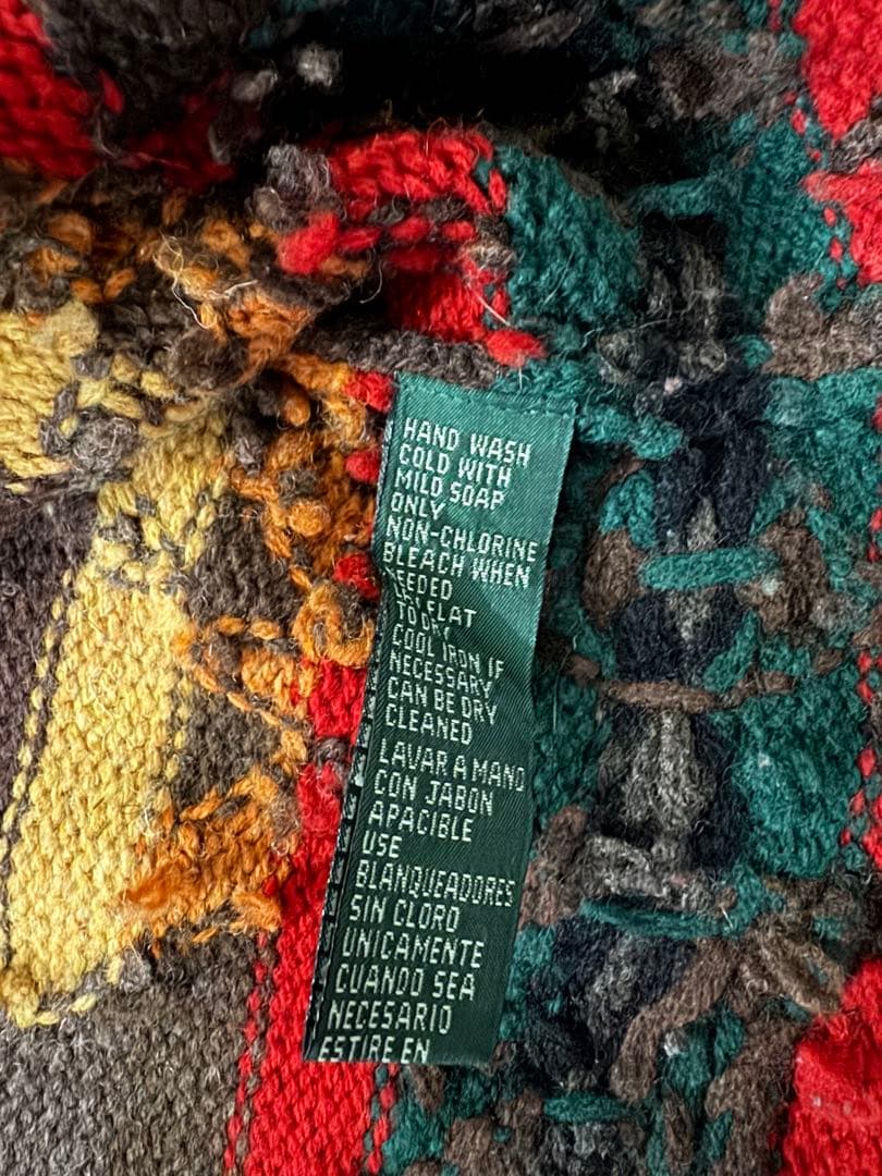 LaurenRalphLauren 90's ネイティブカーディガン