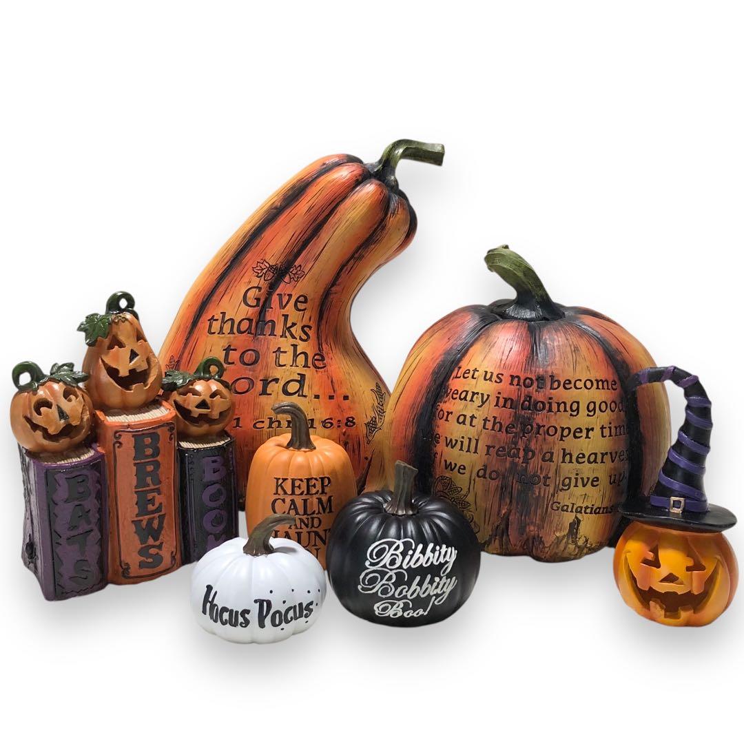 ハロウィン パンプキンオブジェ 置物