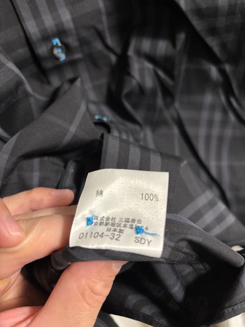 BURBERRY BLACK LABEL 長袖シャツ サイズ3