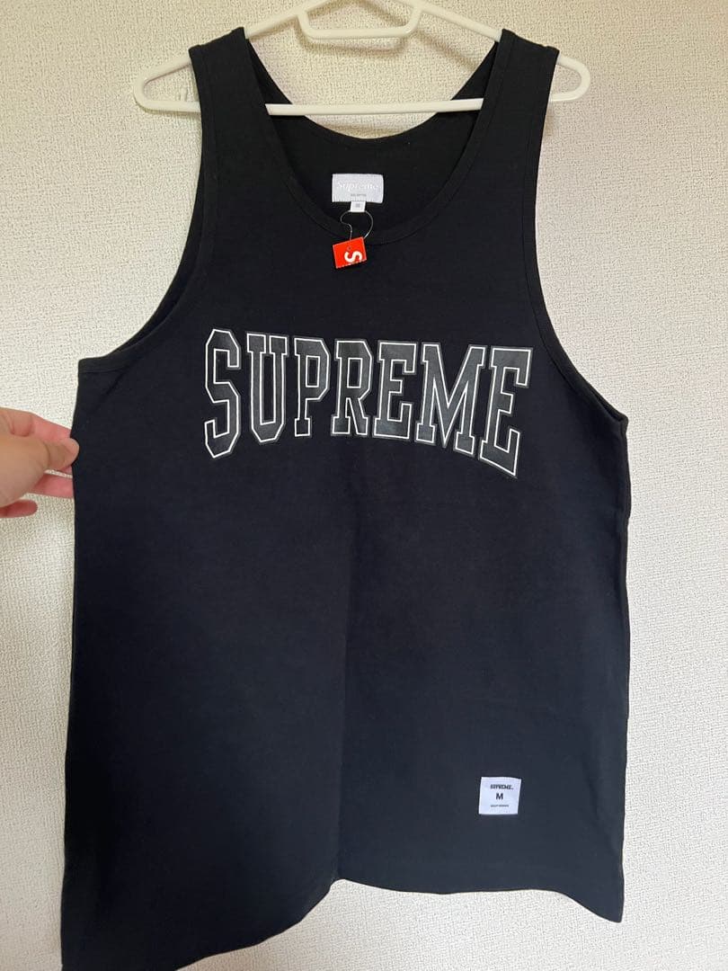 SUPREME ブラック タンクトップ Mサイズ