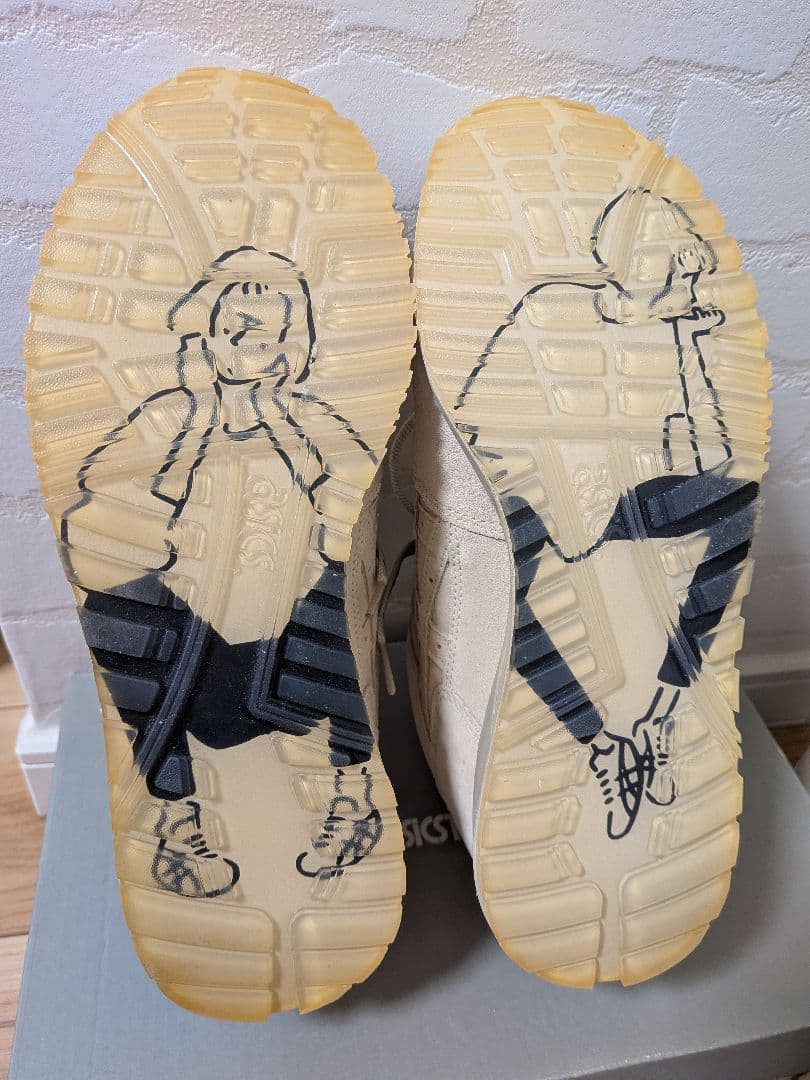 nin商品【未使用品 】長場雄×アシックスタイガー ゲルサガ 限定モデル