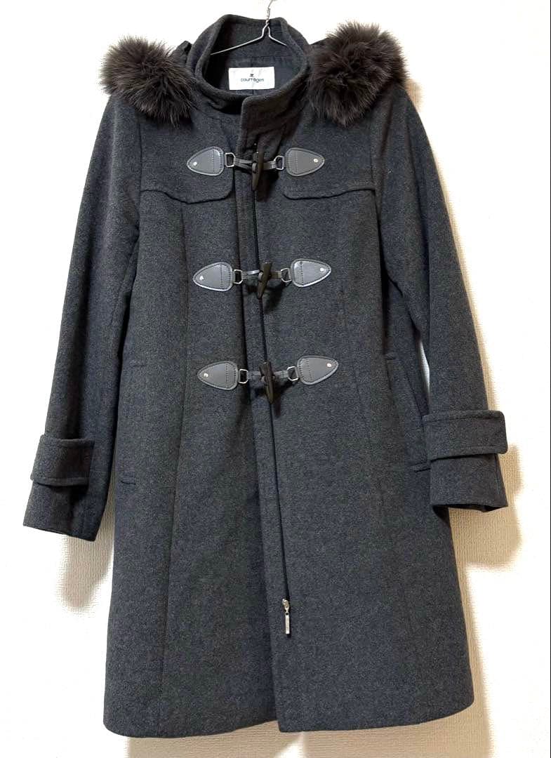Courreges クレージュ ダッフルコート レディース サイズ40
