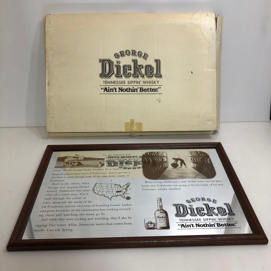 E DICKEL WHISKY パブミラー インテリア雑貨 鏡 バー