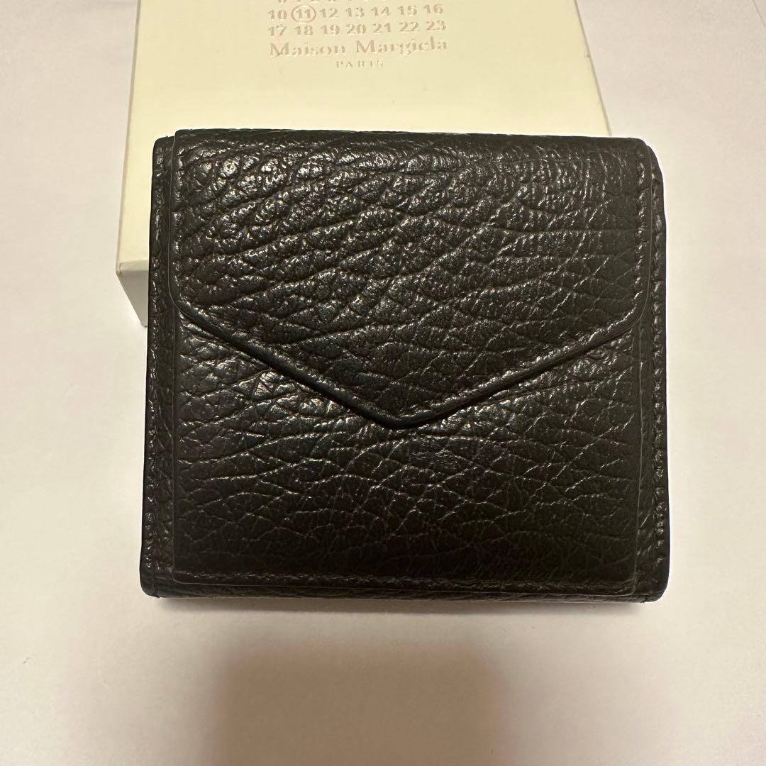 【美品】メゾンマルジェラ　財布　ブラック　メンズ　箱付き　S56UI0150