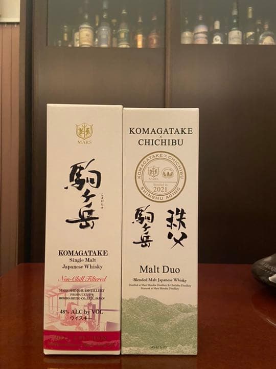 シングルモルト駒ヶ岳2021エディション×秩父駒ヶ岳モルトデュオ
