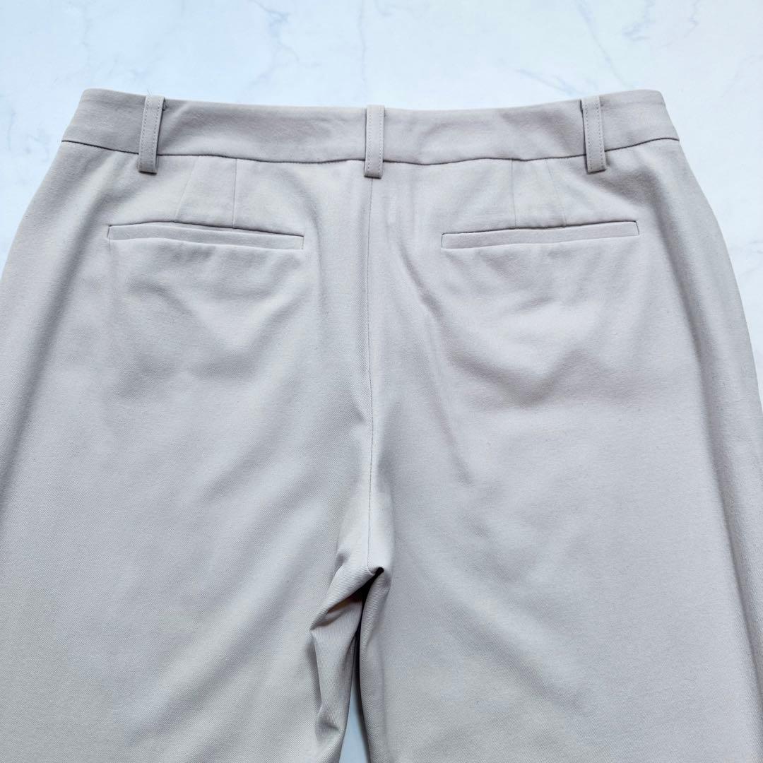 セオリーリュクス パンツスーツ SAXONY ノーカラー ストレッチ 42 40