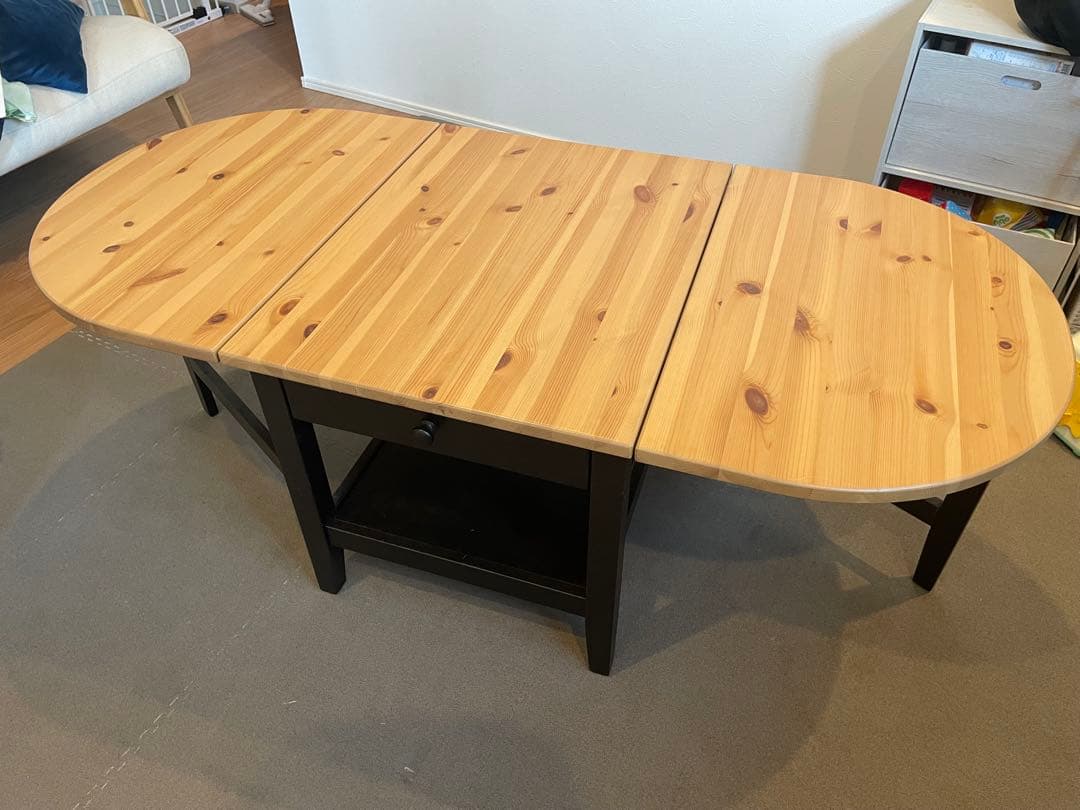 ★IKEA　バタフライテーブル　ARKELSTORP　コーヒーテーブル　木製