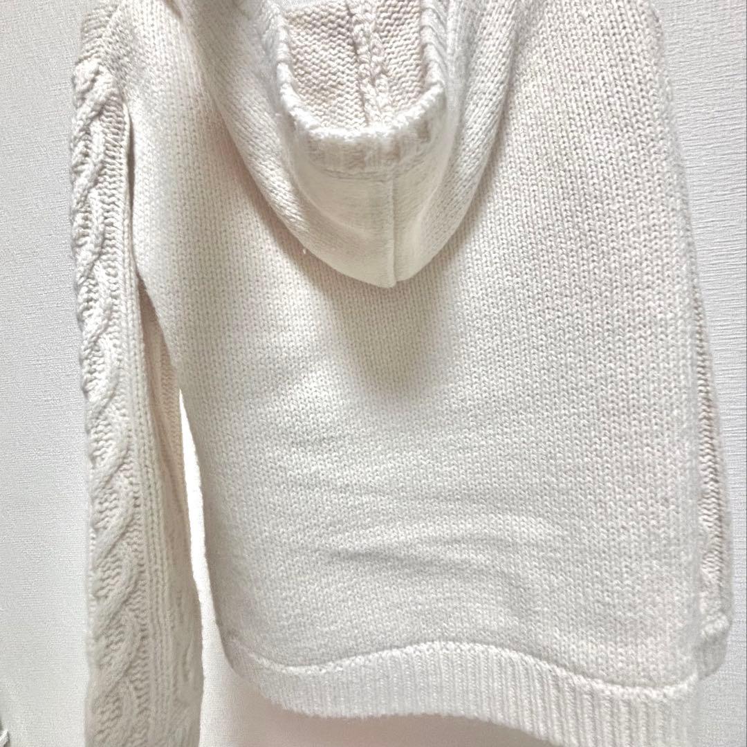 ANDMARY Mou loose knit set up アイボリー