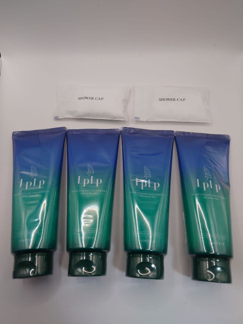 LPLP　ルプルプ　ヘアカラートリートメント　白髪染め　ソフトブラック　4本