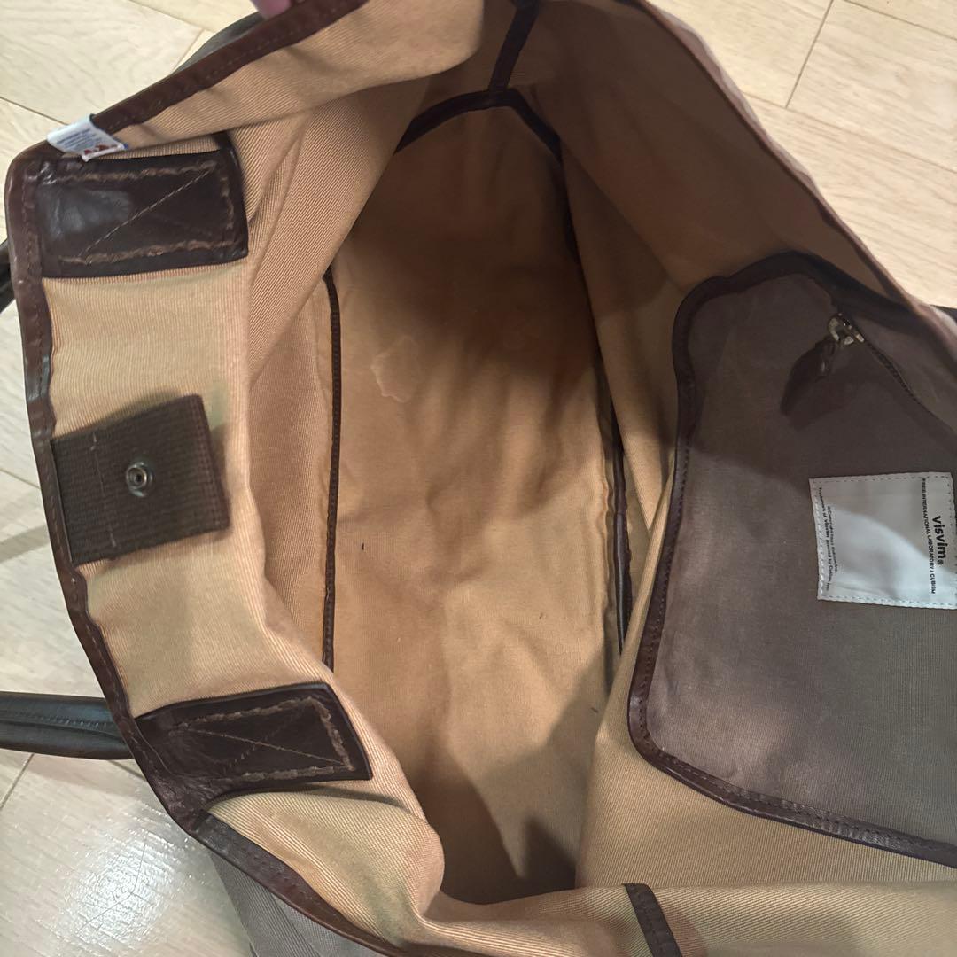 visvim ブラウン トートバッグ