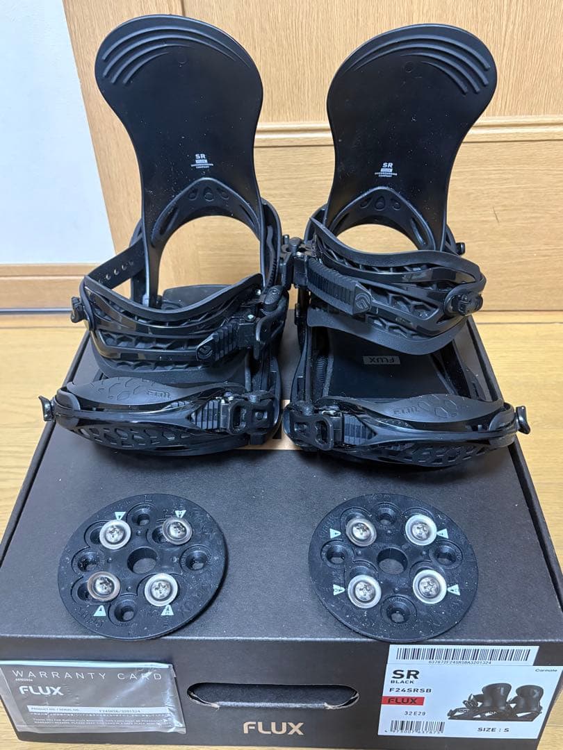 23-24FLUX SR ビンディング F24SRSD ブラック Sサイズ