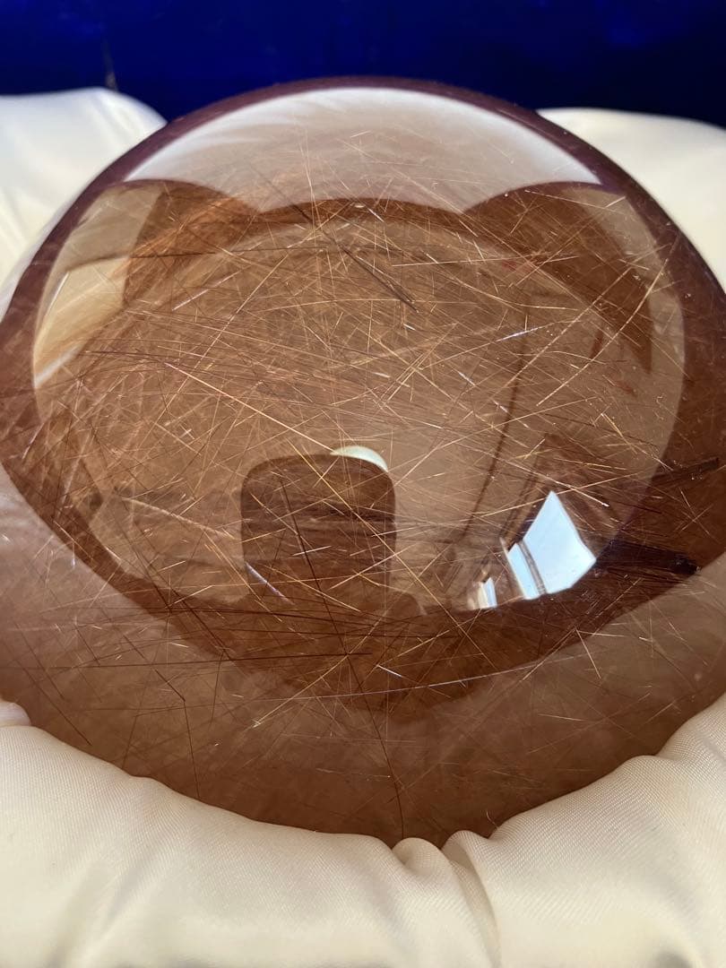 和休庵 ルチル　10cm越え大玉