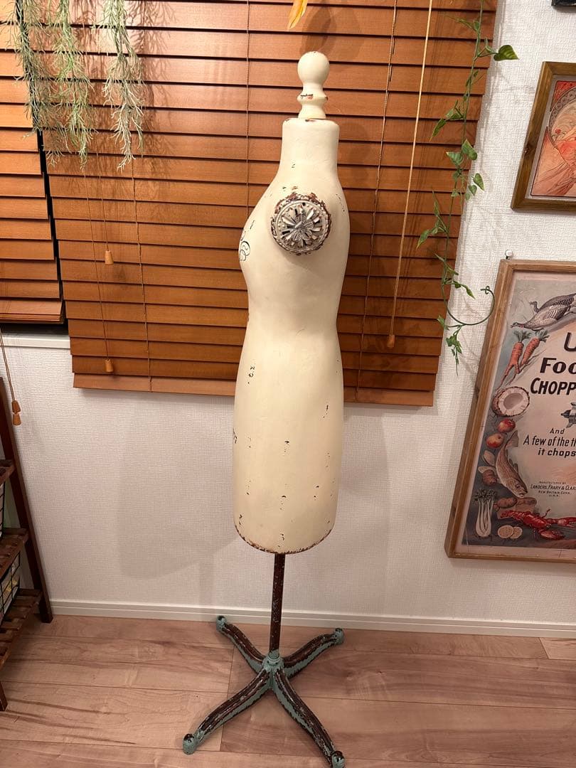 コベントガーデン　トルソー　マネキン　アンティーク　シャビーシック
