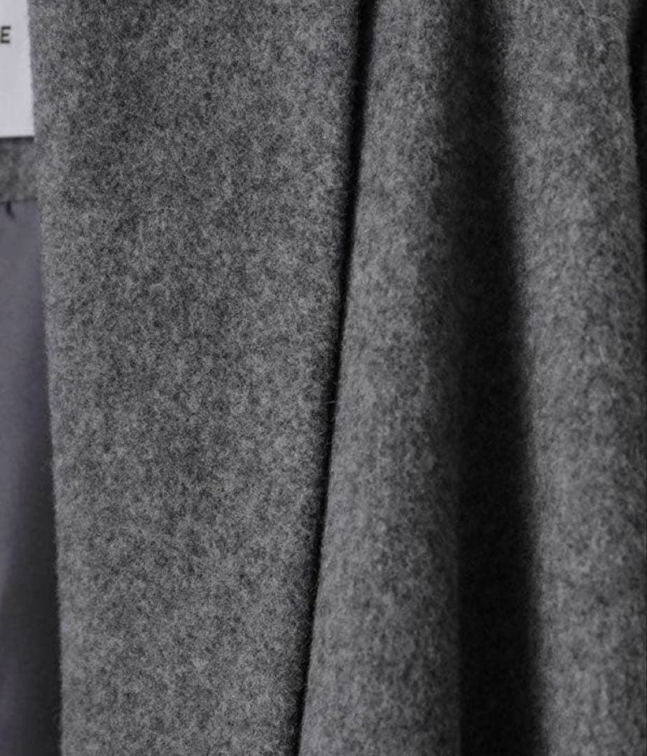 【CLANE】クラネ ショールカラーフレアコート