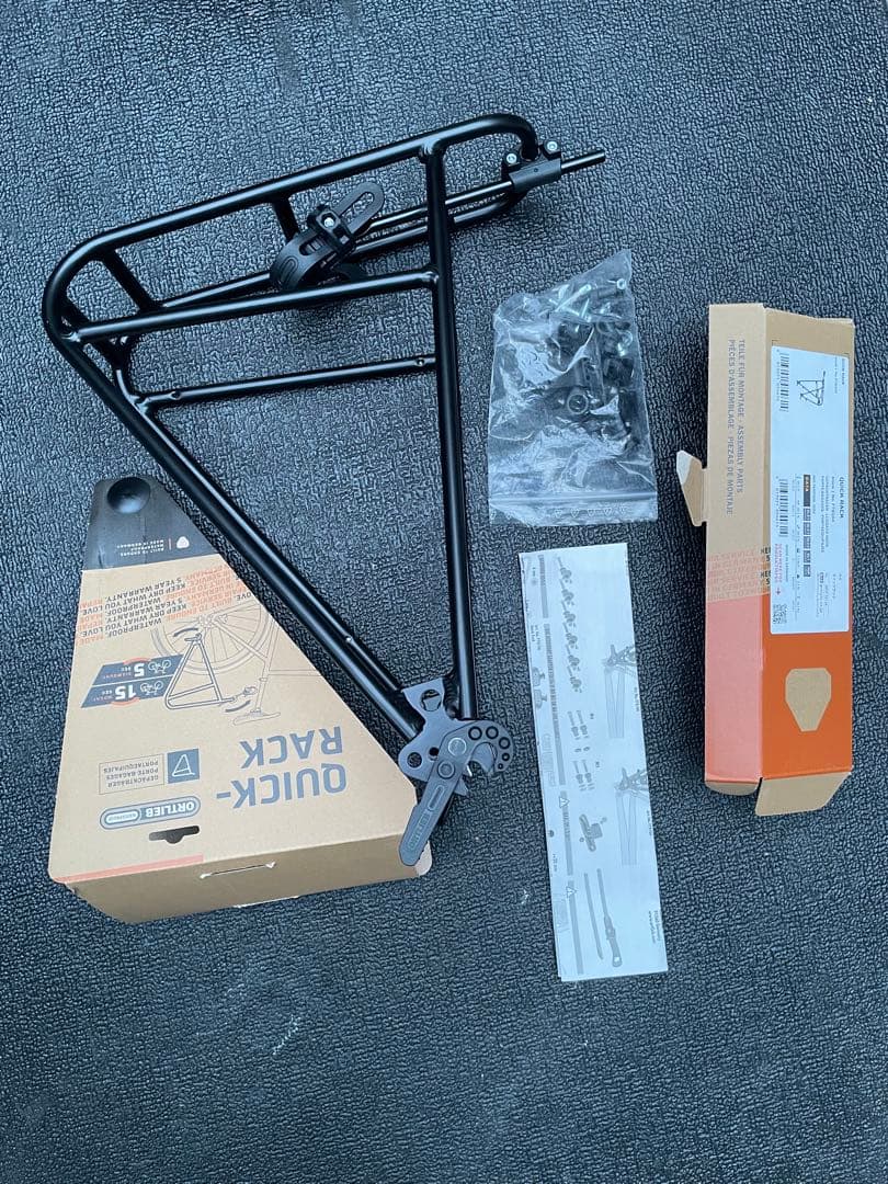 ORTLIEB Quick Rack ブラック 自転車ラック