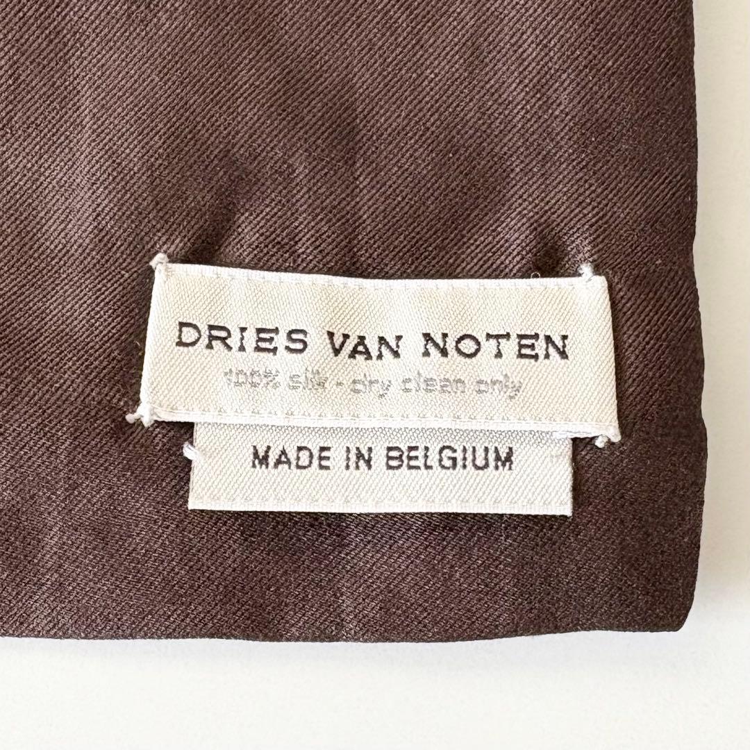 DRIES VAN NOTEN ドリスヴァンノッテン シルク スモール ストール