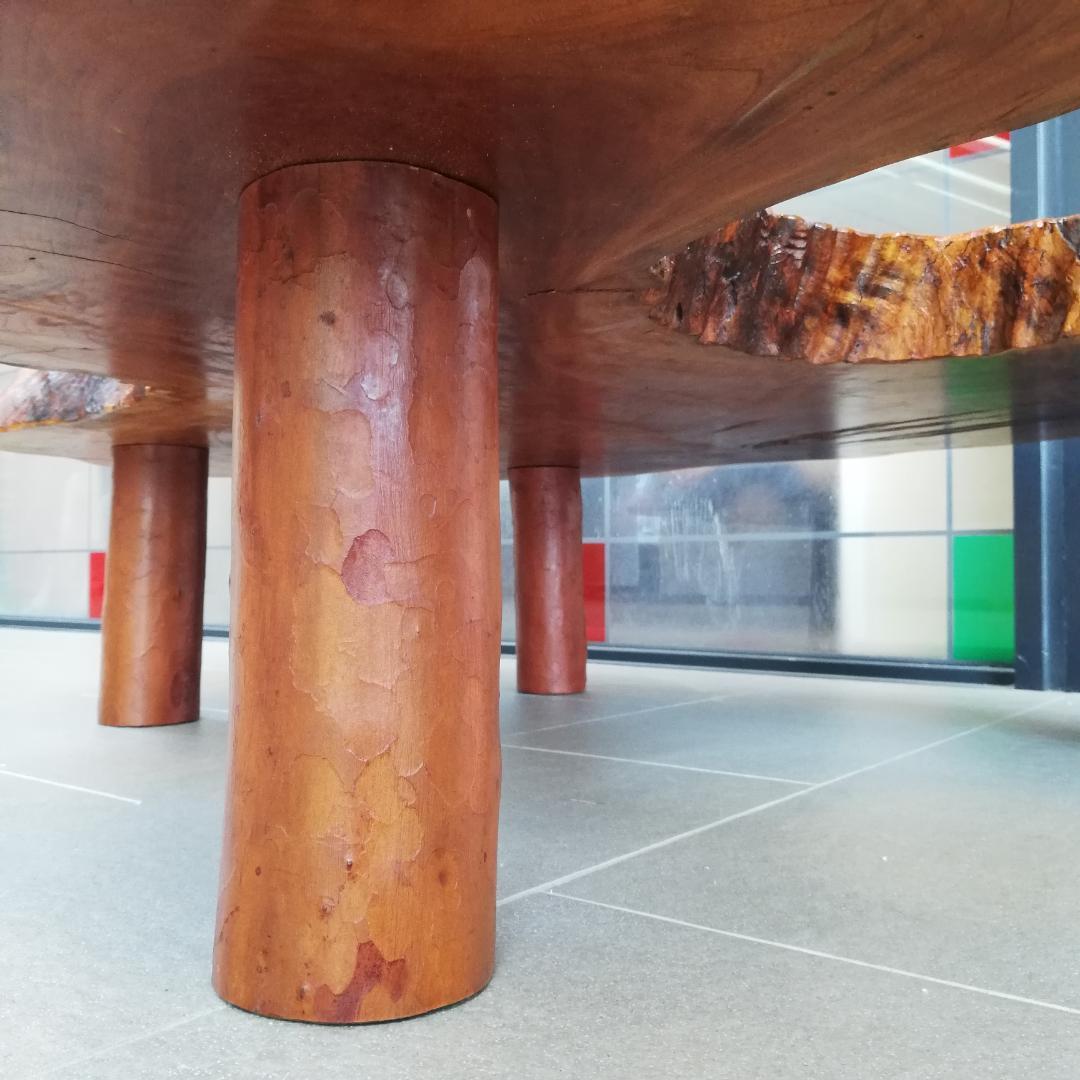 ▼無垢 切り株一枚板 座卓 テーブル