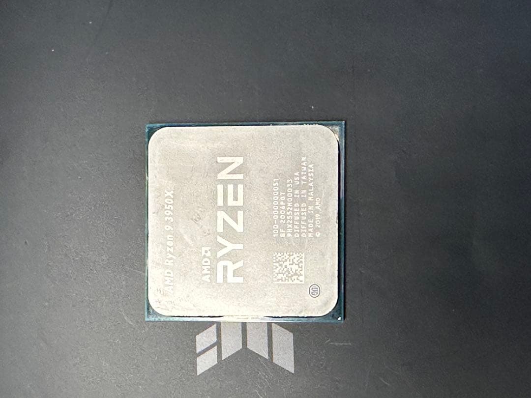 AMD Ryzen 9 3950X CPU 動作確認済み 本体のみ