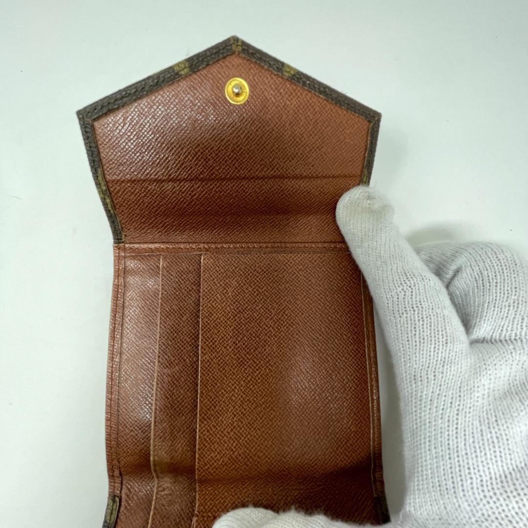 ルイ・ヴィトン モノグラム ポルトモネ・ビエ・カルトクレディ 三つ折り財布