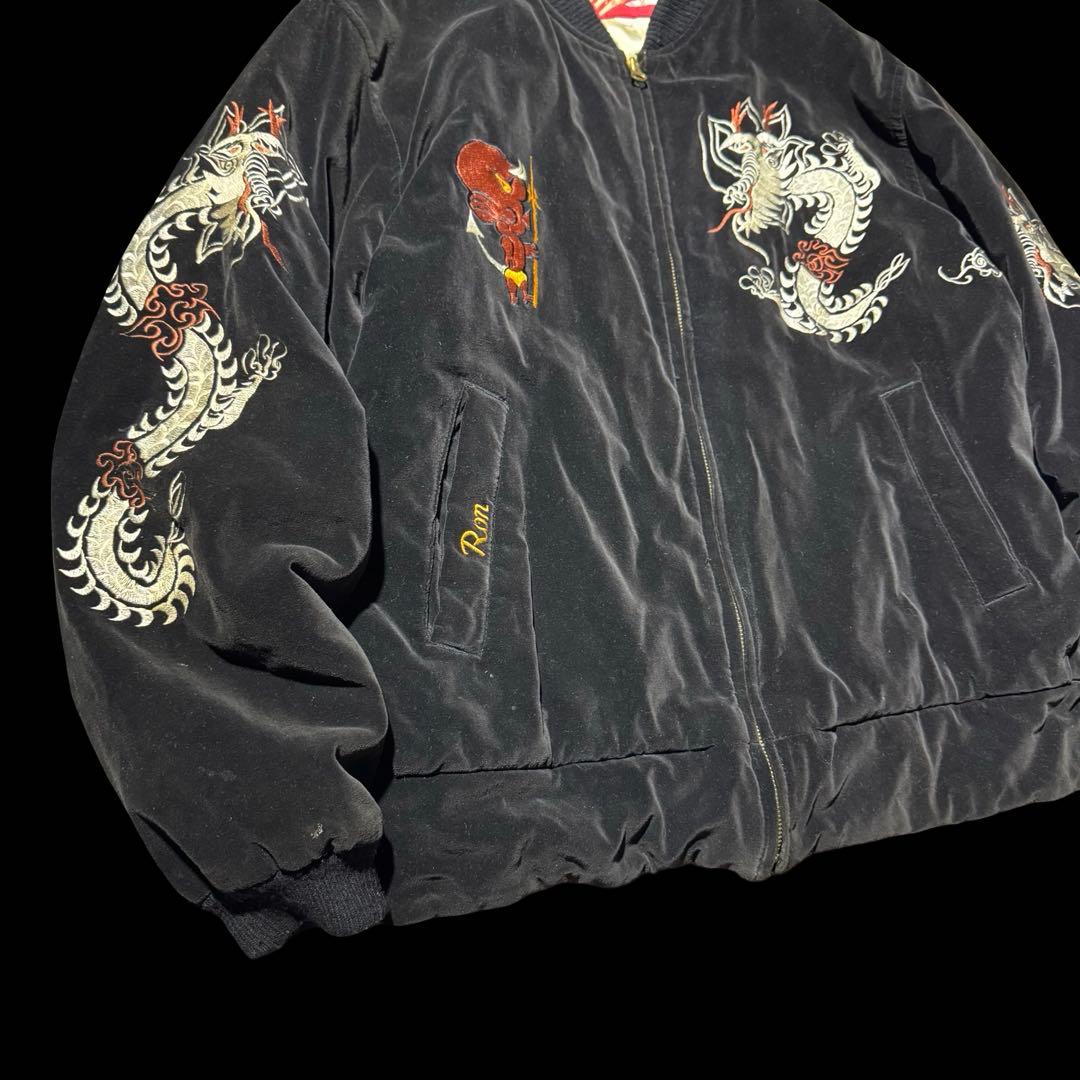 RARE! 90s houston 別珍 souvenir jacket
