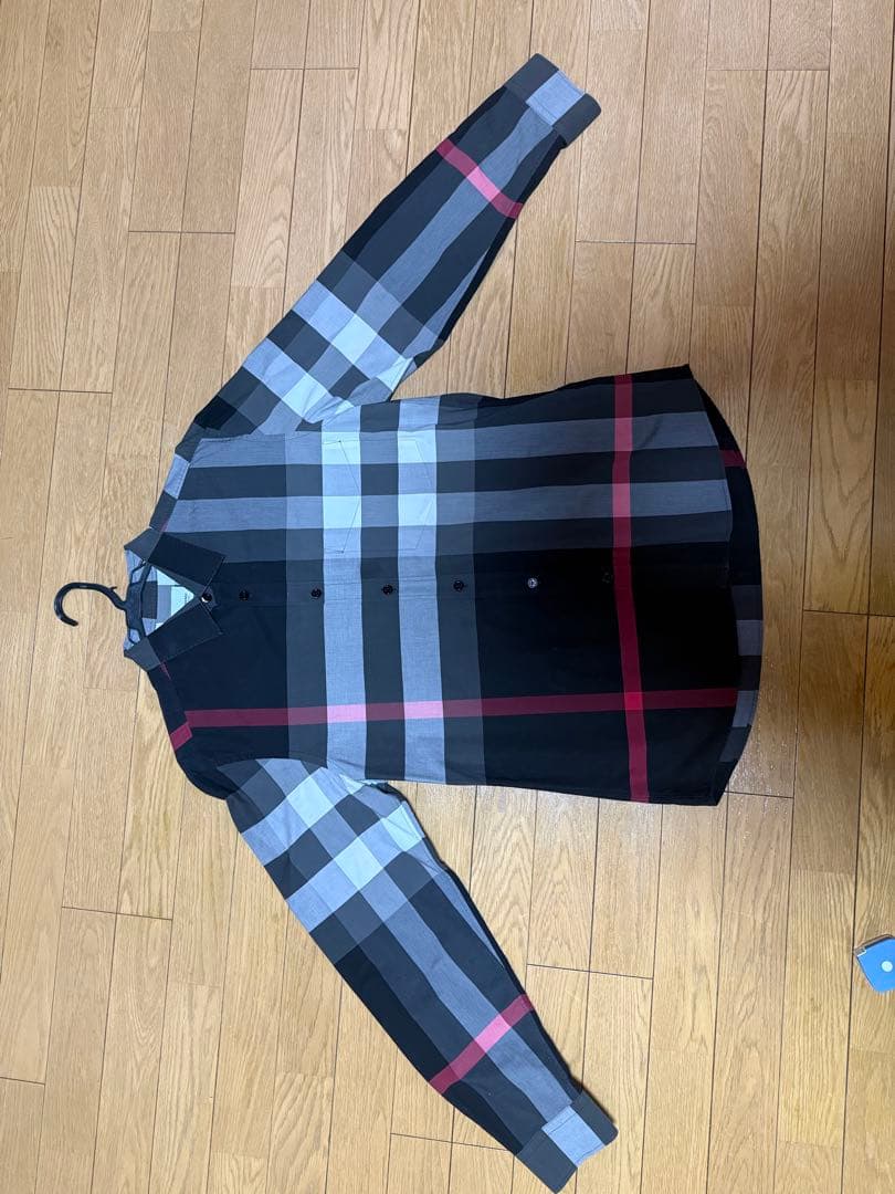 BURBERRY チェック柄 長袖シャツ