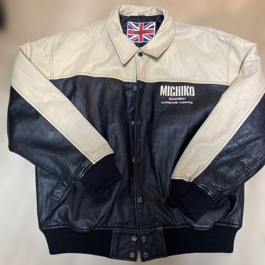 MICHIKO KOSHINO レザージャケット