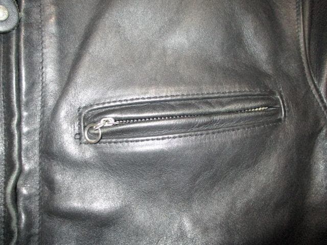 SCHOTT　６４１　ショット　シングル　ライダースジャケット　３８　USAーM