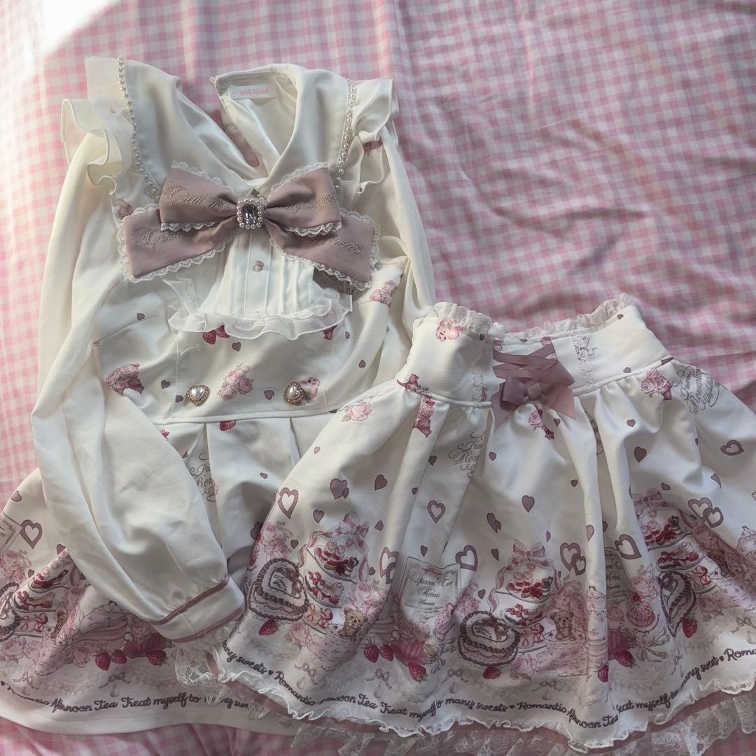 ⚠️LIZLISA リズリサ セットアップ アフヌン柄