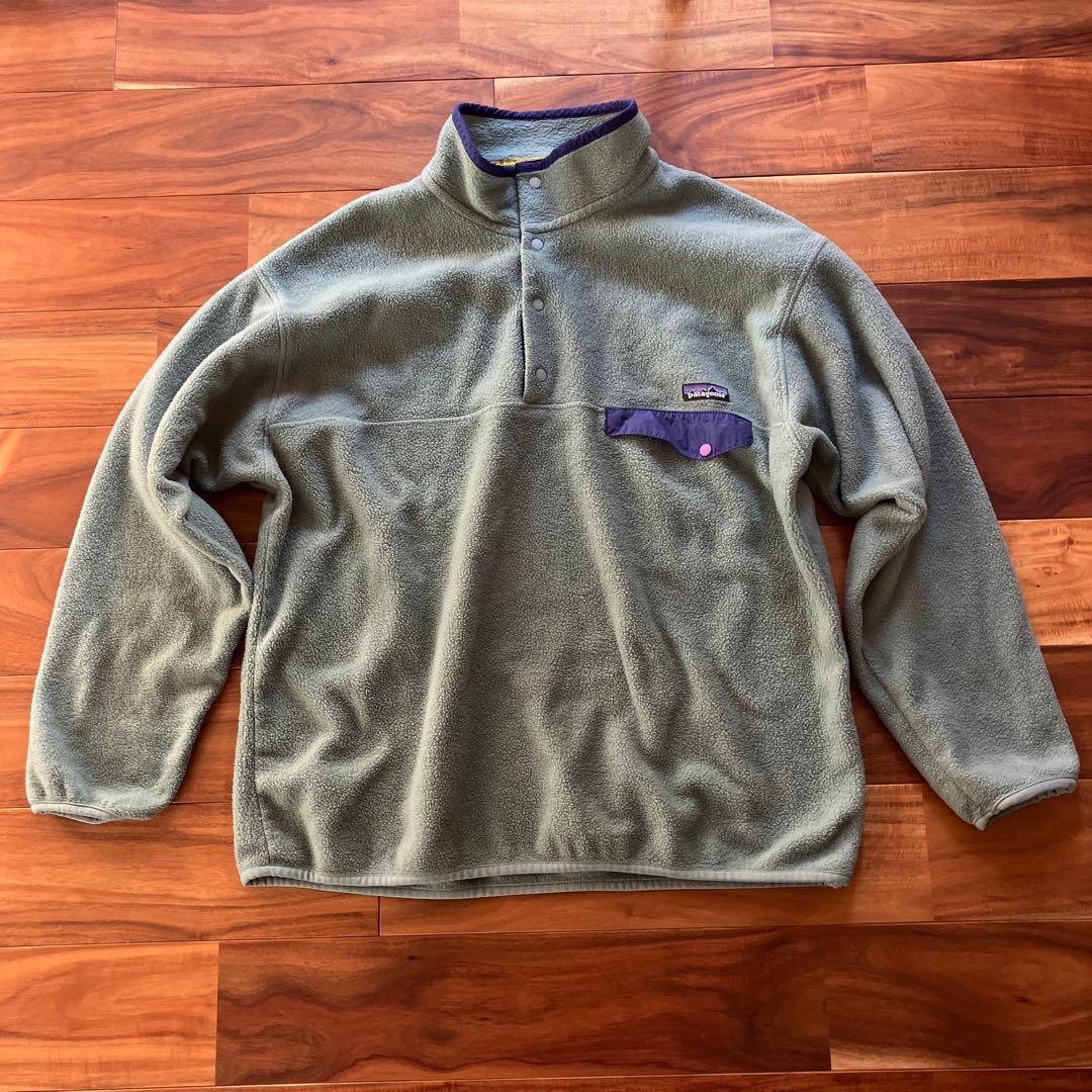 1990s XL レア色 Patagonia パタゴニア スナップT シンチラ