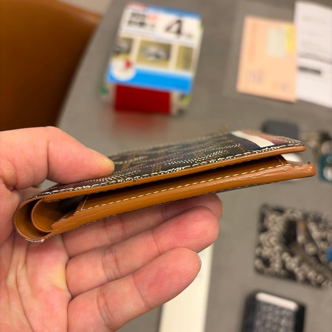 Goyard 二つ折り財布 モノグラムブラウン