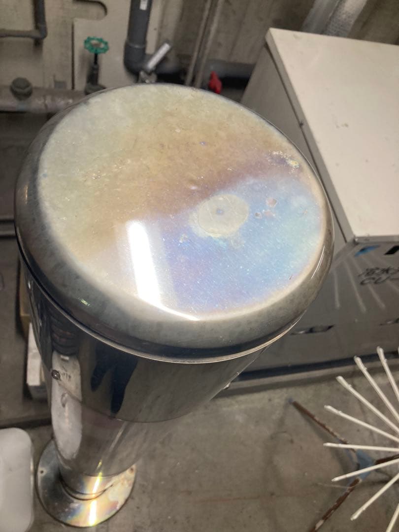 理容室　サインポール　 赤・白・青 ストライプ　蛍光灯タイプ