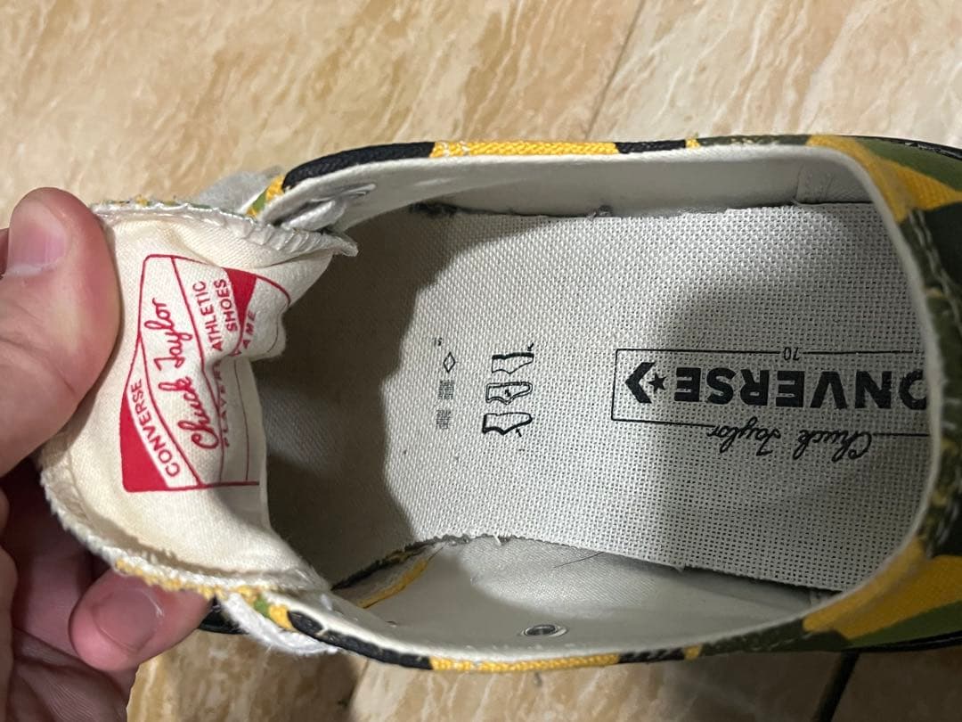 CONVERSEChuck Taylorカモフラージュスニーカーct70 激レア