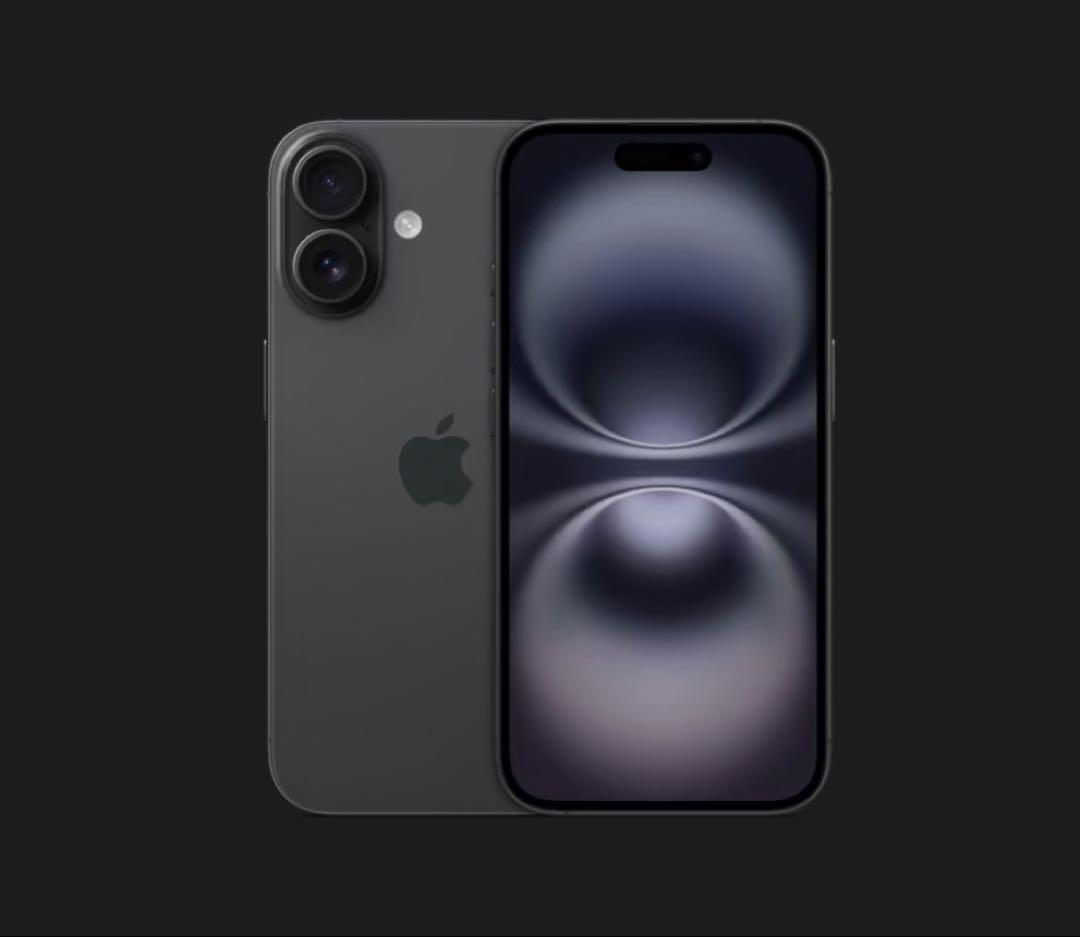 Apple iPhone 16 ブラック128GB 本体(未開封) SIMフリー