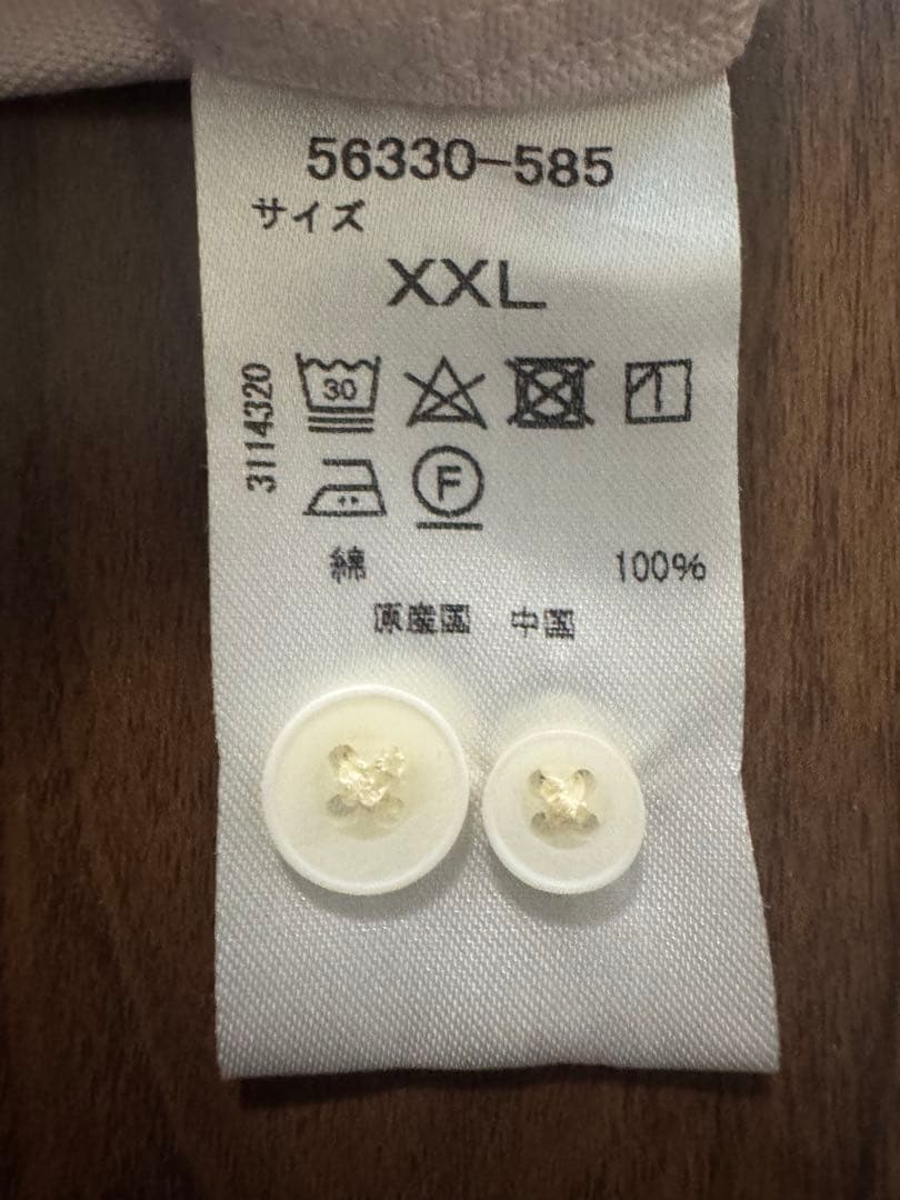 ヨリ　　doclasse purefine メンズ　シャツ　xxl