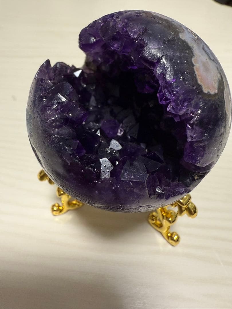 アメジスト　笑口　スフィア