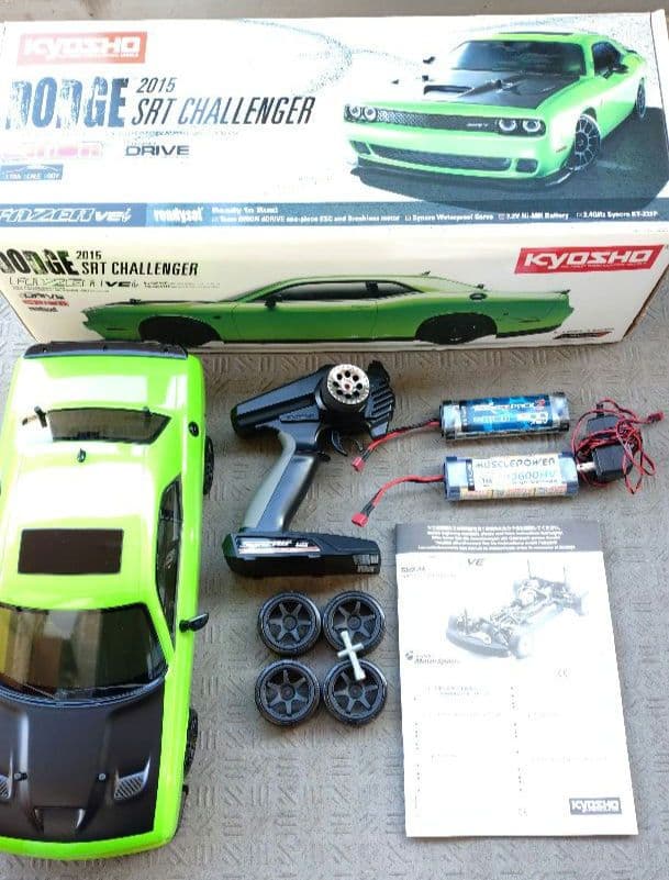 【走行少ない】京商　ダッチ　SRT チャレンジャー　レディセット