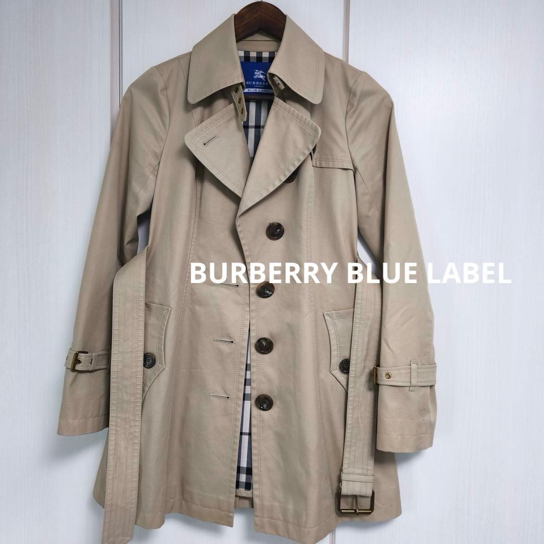 バーバリーブルーレーベル トレンチコート アウター