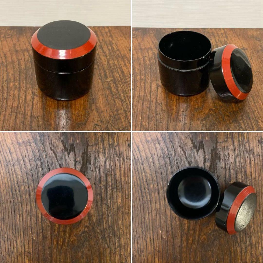 茶道具 棗 茶器 茶容器 漆器 堆朱 蒔絵 ジャンク7点 おまとめ