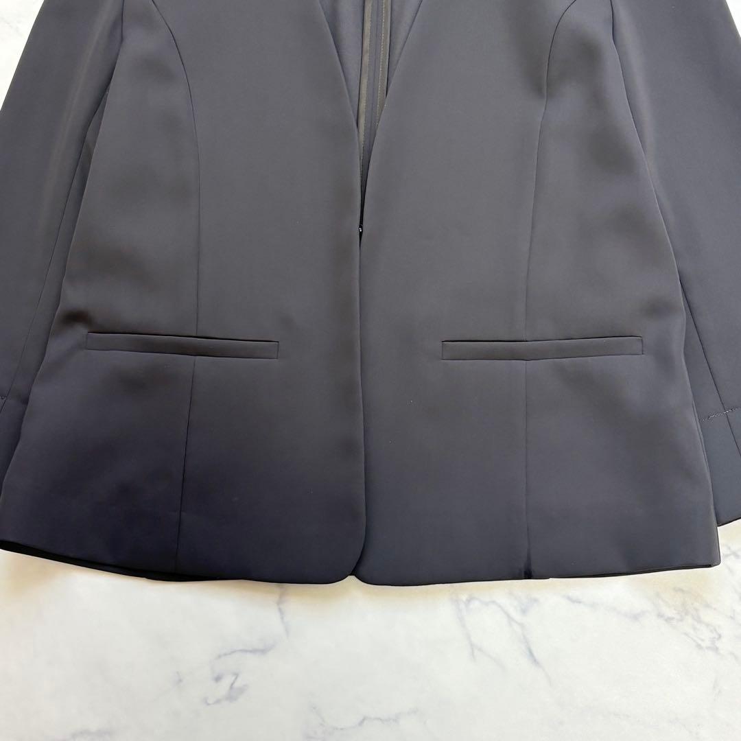 美品✨ナチュラルビューティベーシック ノーカラーセットアップ ウォッシャブル