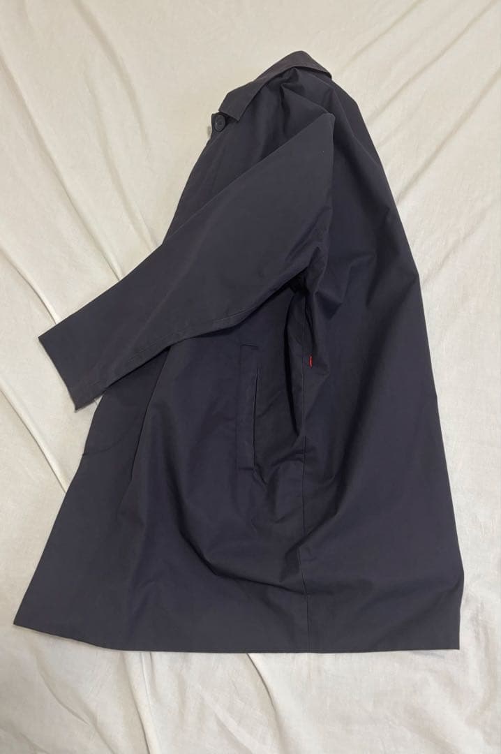 casey casey H WAX コート ネイビー 美品