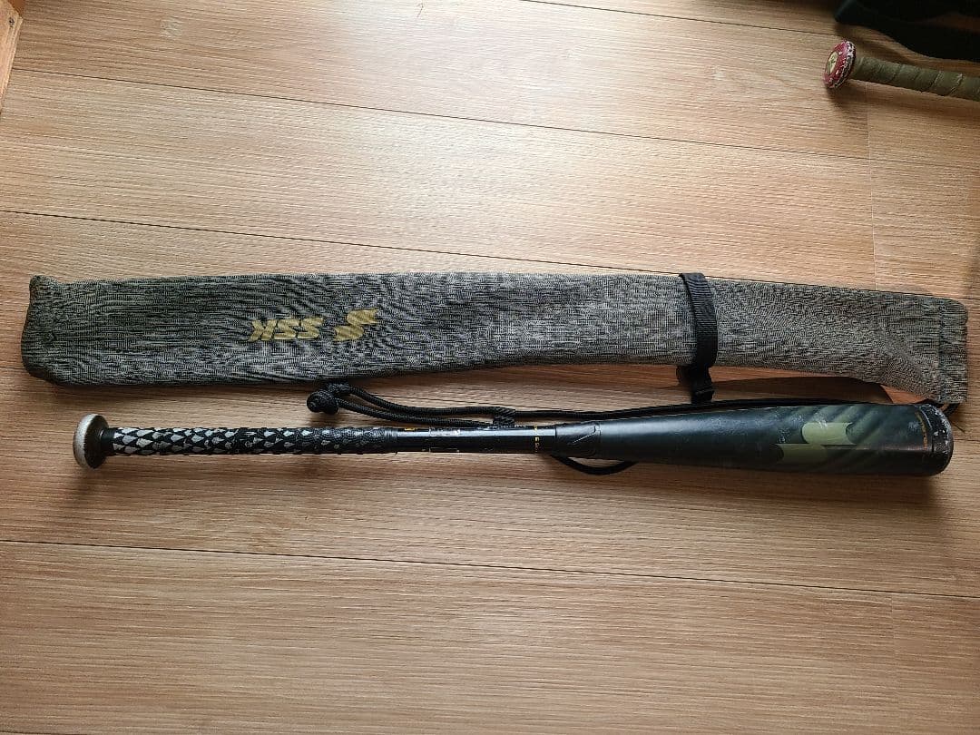 少年軟式野球バット 78cm SSK MM18 専用カバー付き