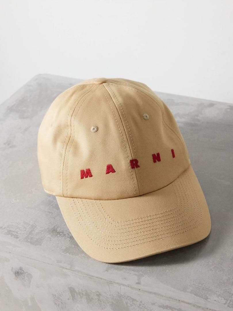 新品未使用！MARNI マルニ ベースボールキャップ　帽子