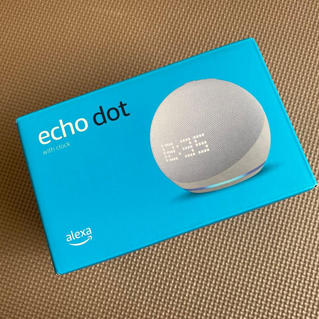 Echo Dot with Clock (LEDディスプレイ付き) 未開封