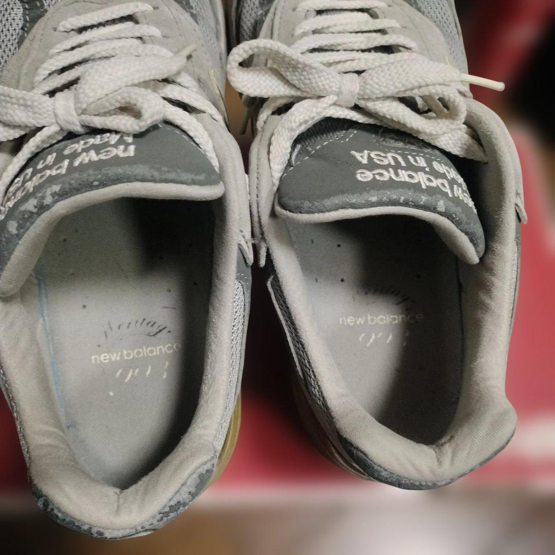 2017年USA製 NEW BALANCE993 Dワイズ グレー GRAY