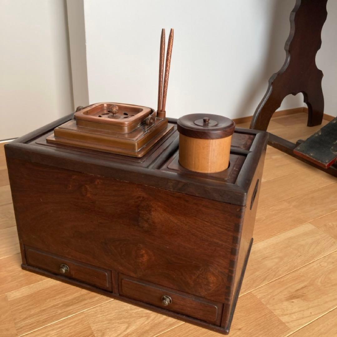 煙草盆　火鉢　骨董